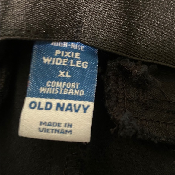 Old Navy Blue Pixie Wide-Leg Pants - Picture 2 of 4